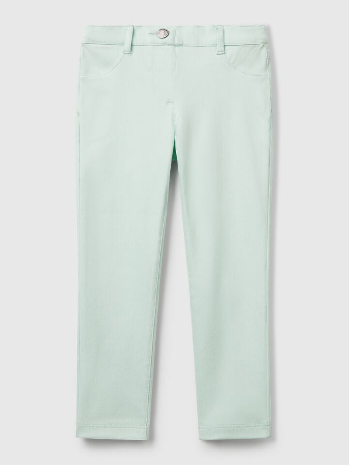 benetton Skinny fit trousers Aqua