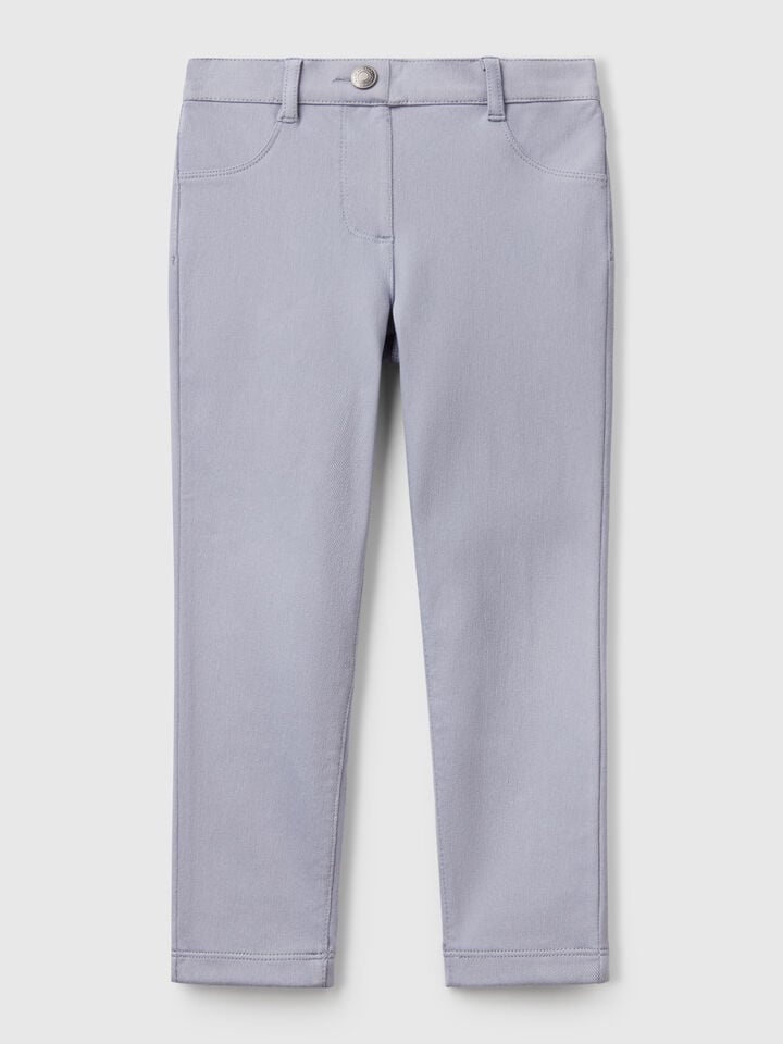 benetton Skinny fit trousers Periwinkle