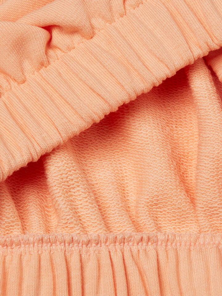 Benetton Sleeveless Hoodie Peach