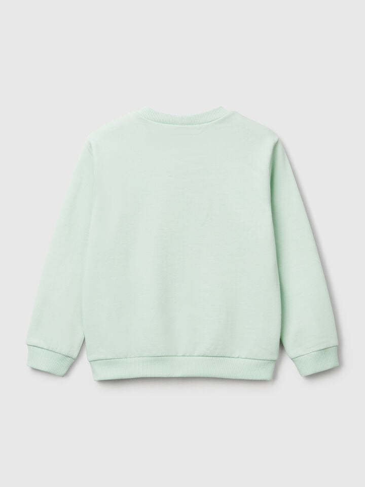 Benetton Snoopy ©Peanuts Sweatshirt Aqua