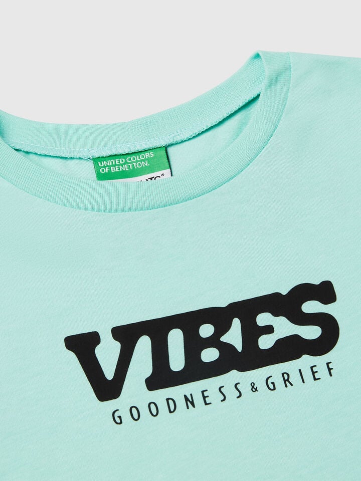 Benetton Snoopy ©Peanuts T-shirt Aqua