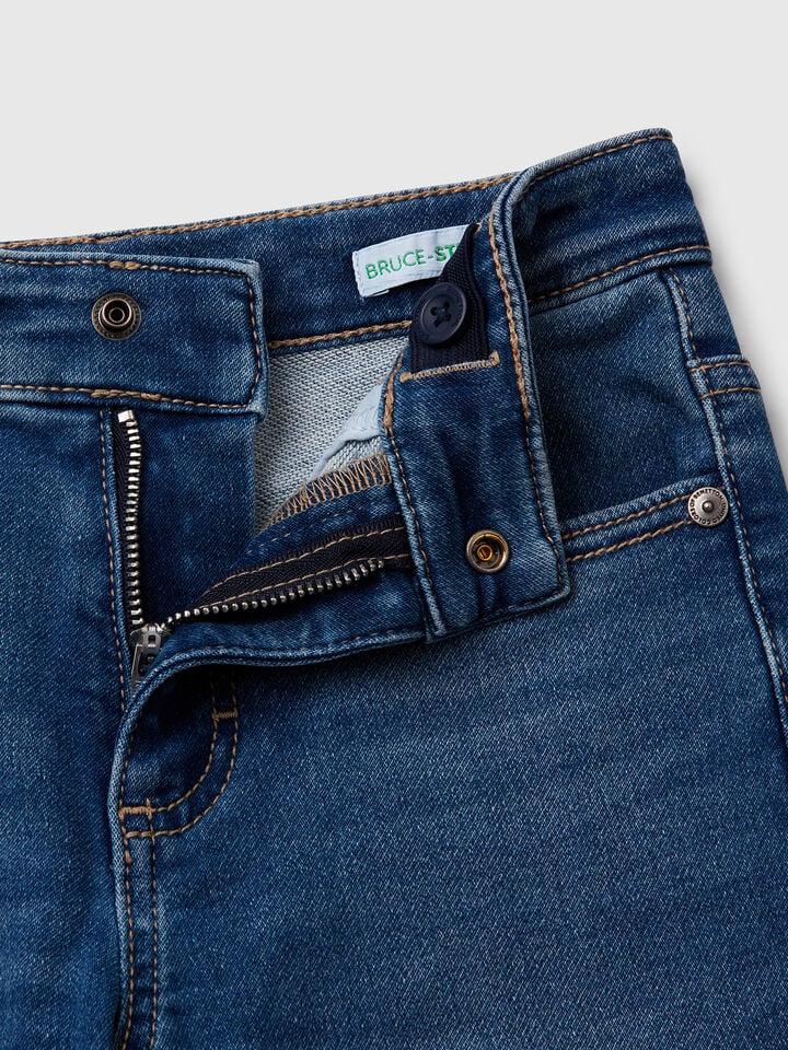 Benetton Straight Leg Jeans Blue