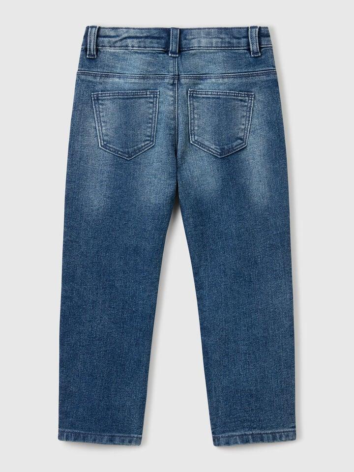 Benetton Straight Leg Jeans Blue