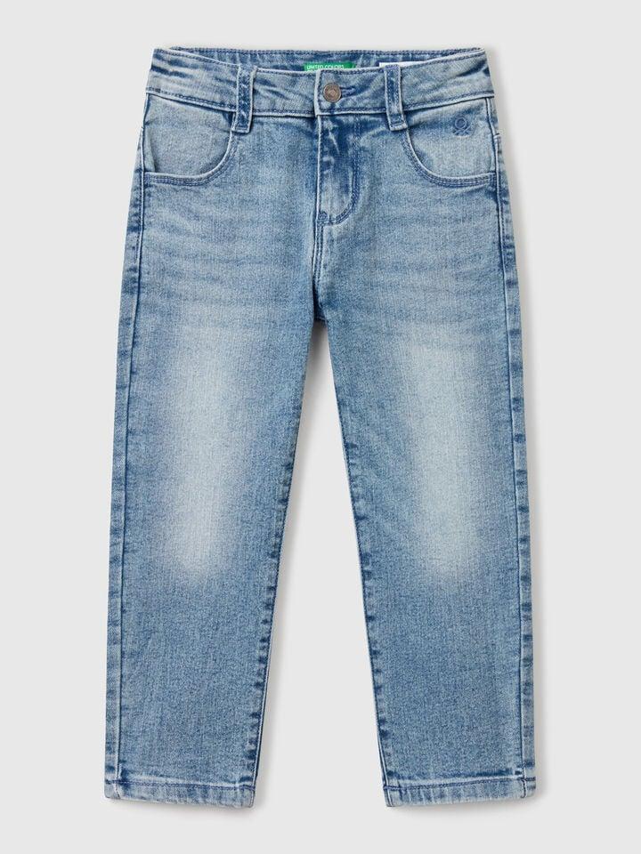 benetton Straight leg jeans Light Blue