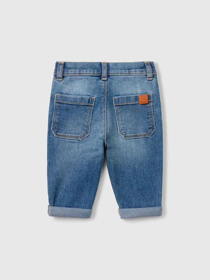 Benetton Stretch Jeans Blue