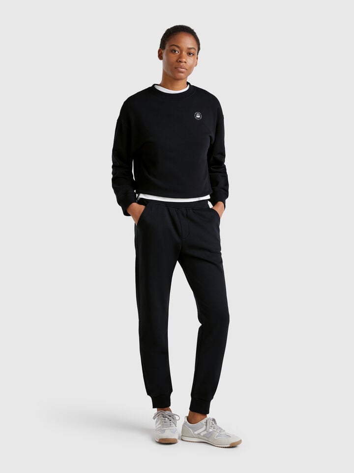 Benetton Sweatpants Black