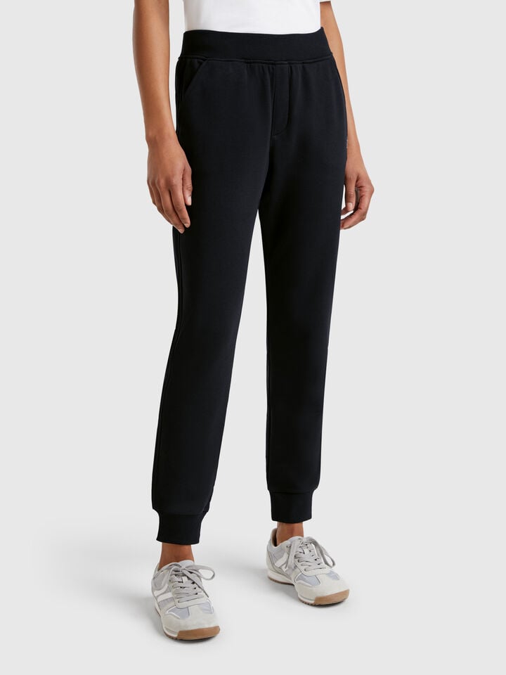 benetton Sweatpants Black