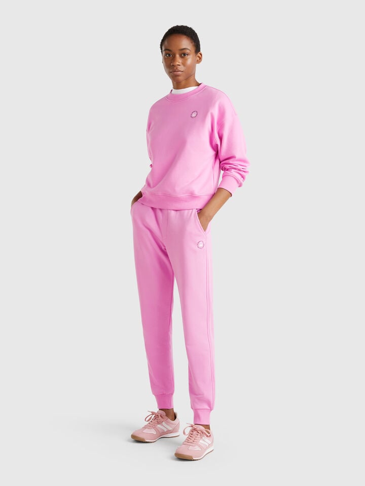 Benetton Sweatpants Pink