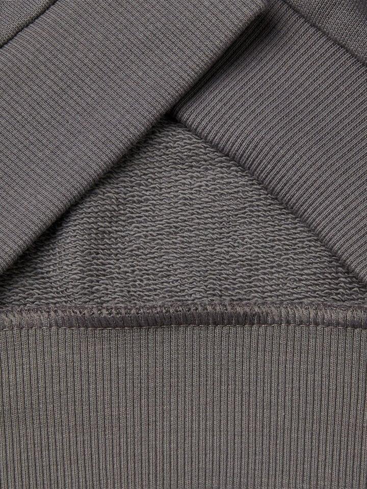 Benetton Sweatshirt With Glittery Print Dark Gray