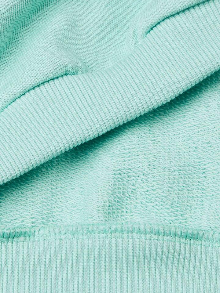 Benetton Sweatshirt With Print Aqua