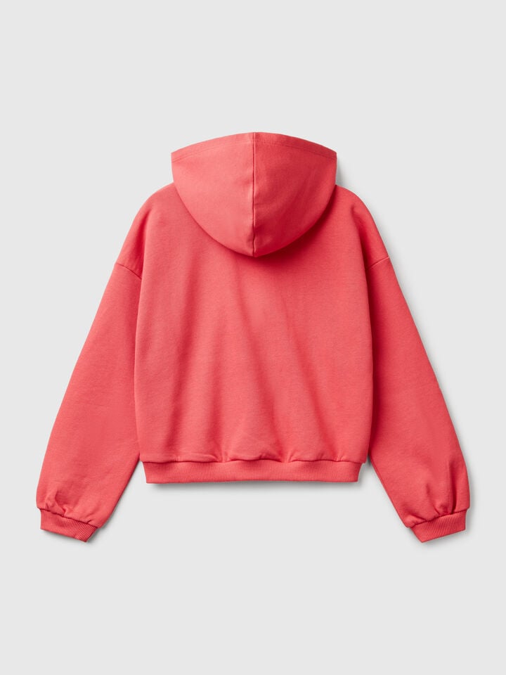 Benetton Sweatshirt With Print Cyclamen