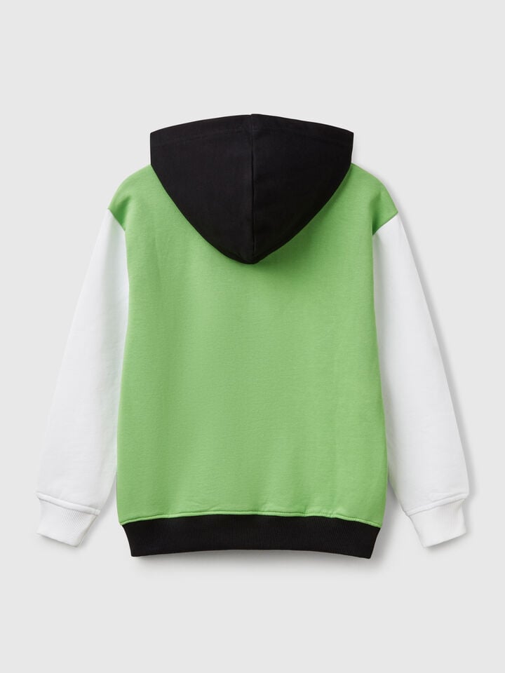 Benetton Sweatshirt With Print Multi-color