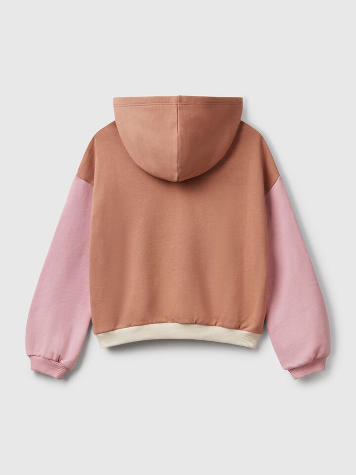 Benetton Sweatshirt With Print Multi-color