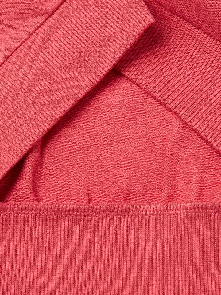 Benetton Sweatshirt With Sequins Salmon