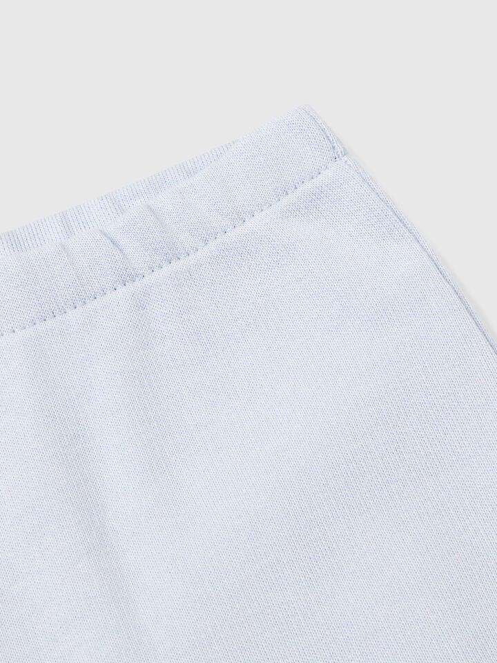 Benetton Sweatsuit In Cotton Sky Blue