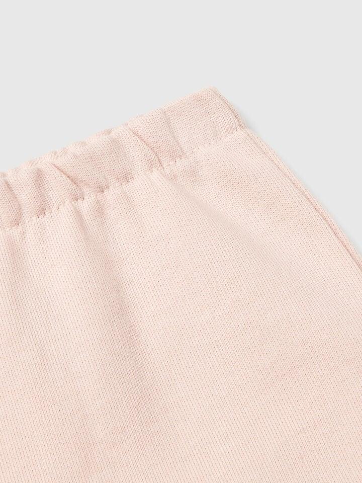 Benetton Sweatsuit In Cotton Soft Pink