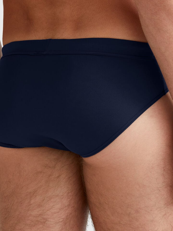 Benetton Swim Bottoms With Drawstring Dark Blue