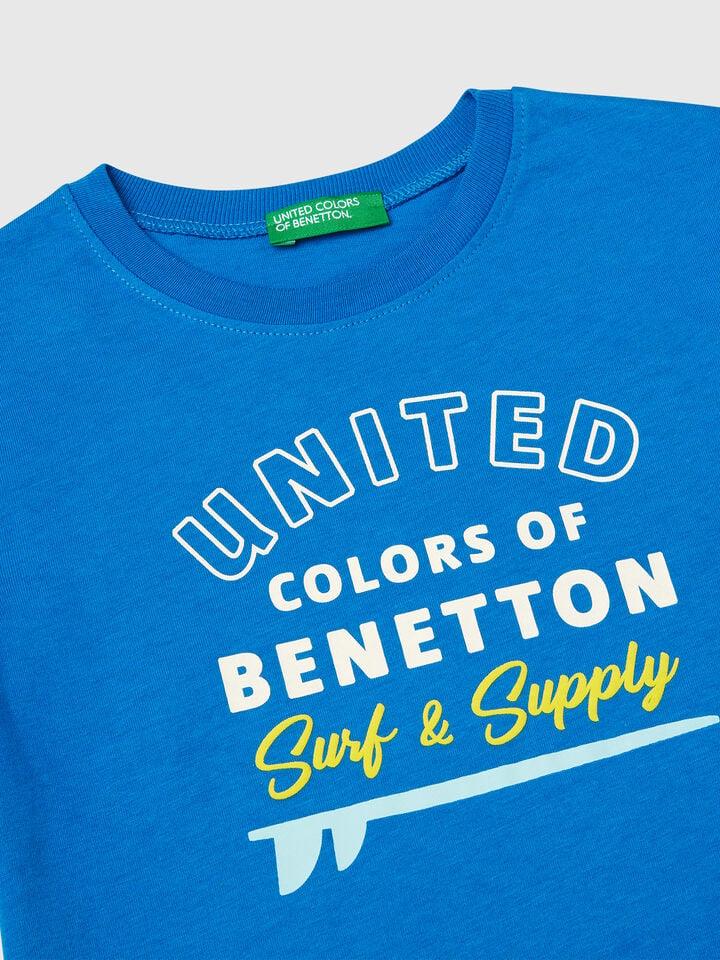 Benetton T-SHIRT Blue