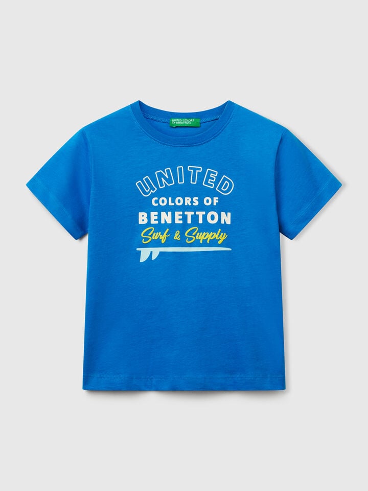 Benetton T-SHIRT Blue