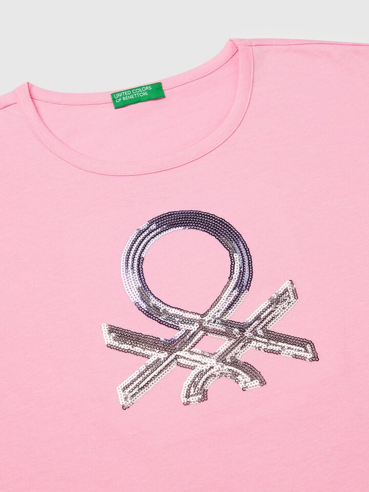 Benetton T-SHIRT Pink