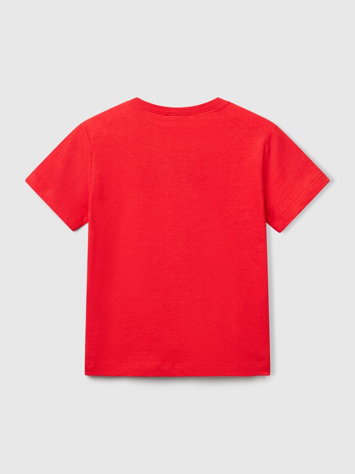 Benetton T-SHIRT Red