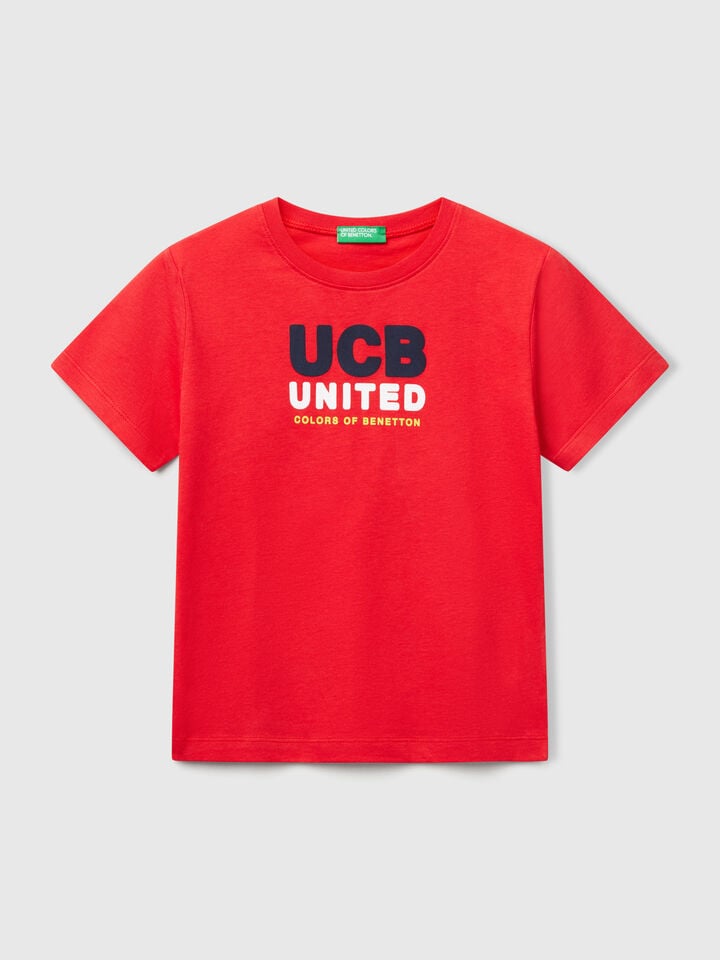 benetton T-SHIRT Red