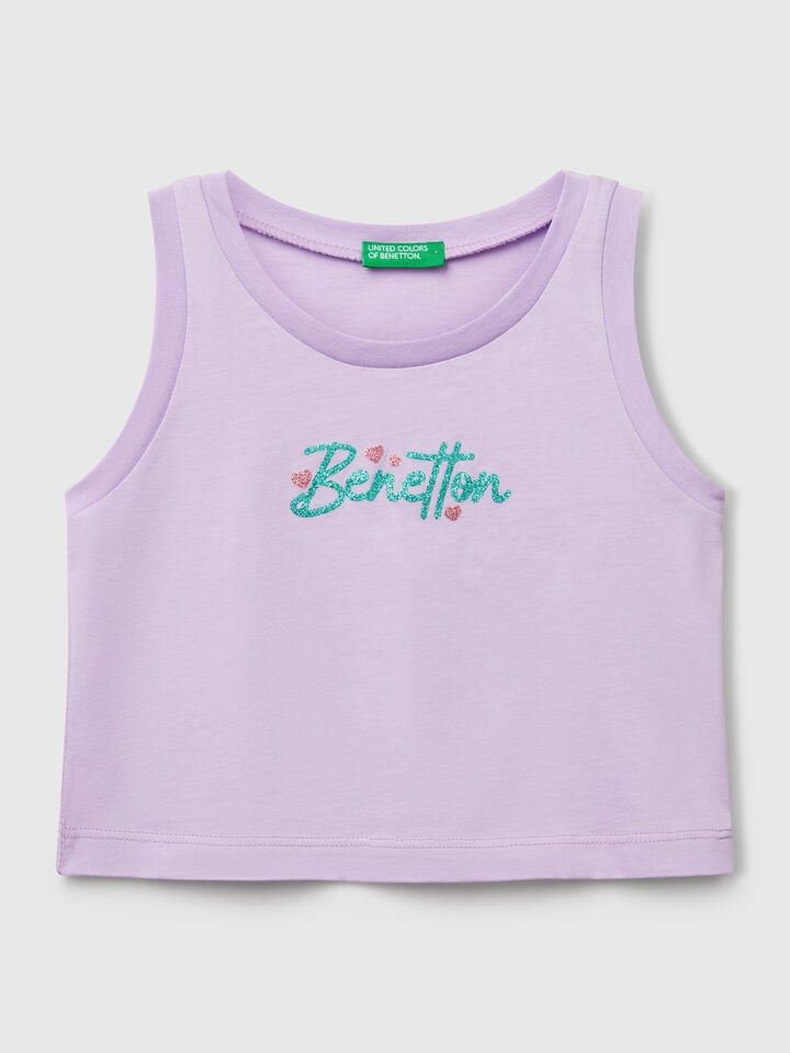 Benetton TANK-TOP Lilac