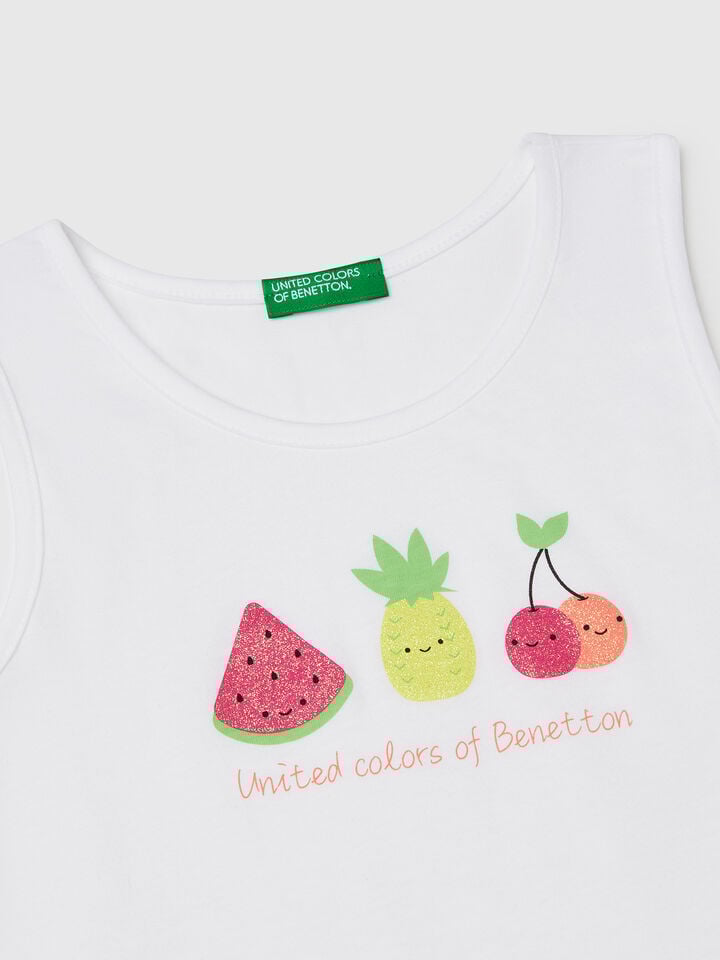 Benetton TANK-TOP White