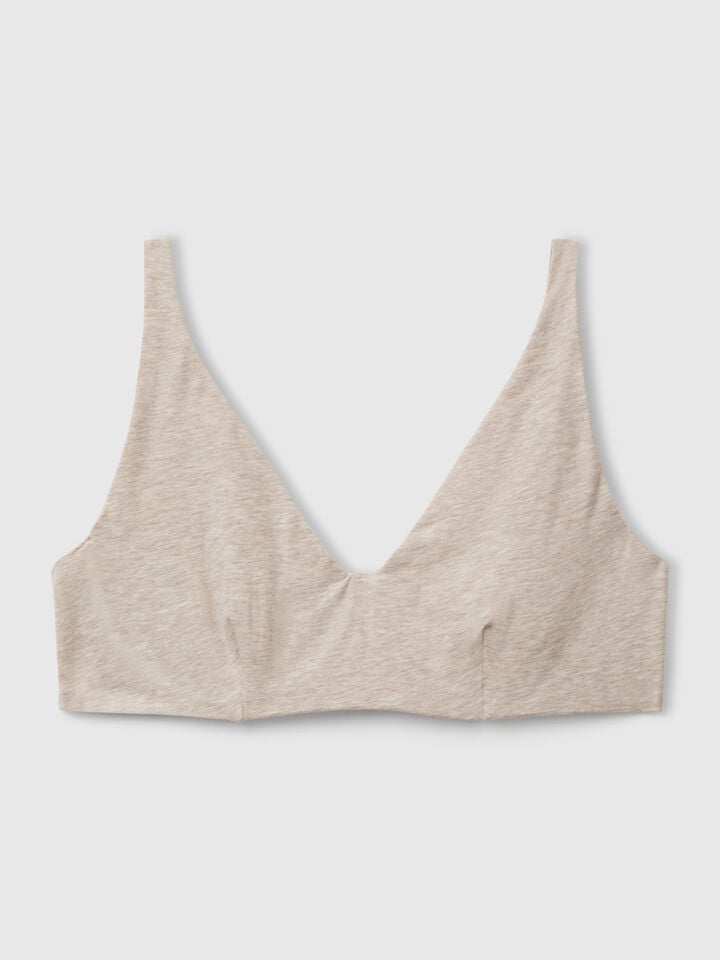 Benetton Top With Underwire Beige