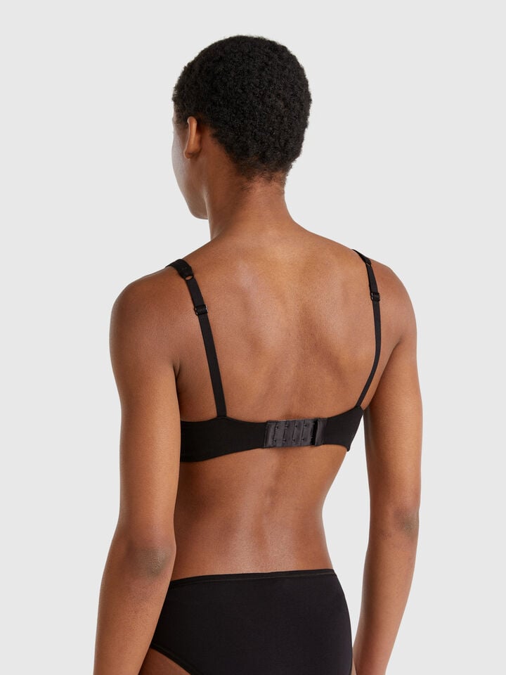 Benetton Top With Underwire Black