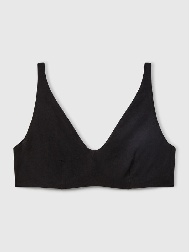 Benetton Top With Underwire Black