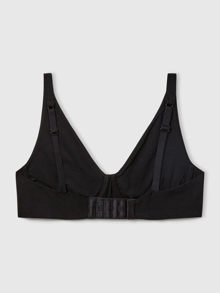 Benetton Top With Underwire Black