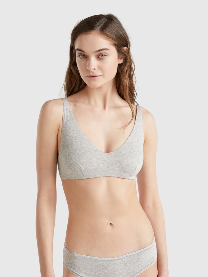 benetton Top with underwire Light Gray