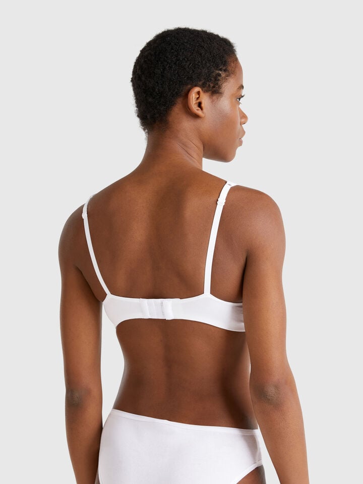 Benetton Top With Underwire White