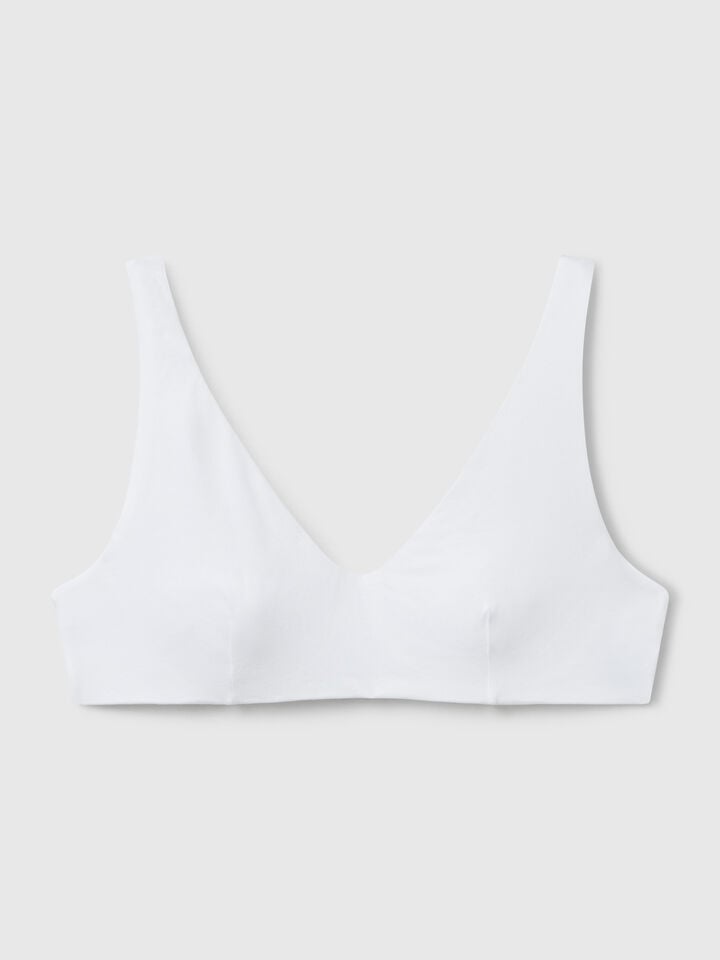 Benetton Top With Underwire White