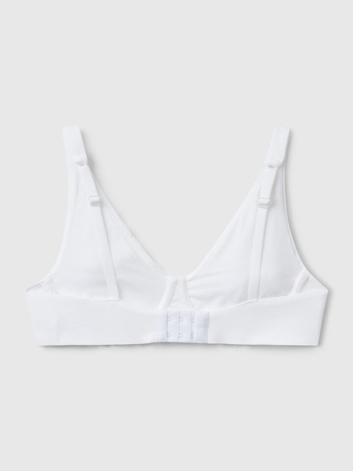 Benetton Top With Underwire White