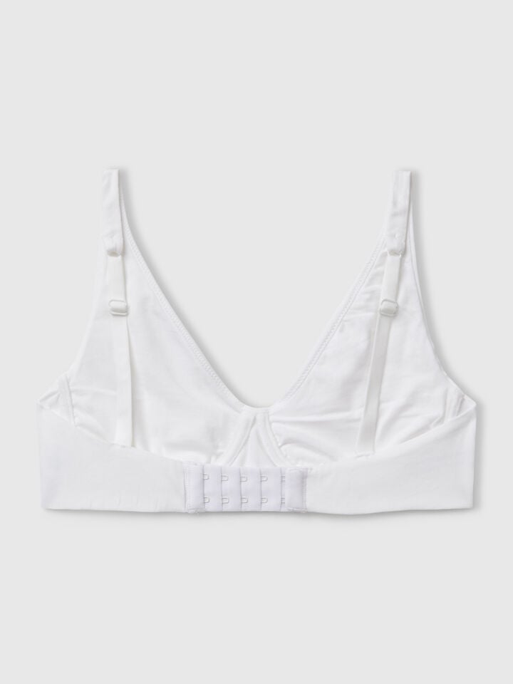 Benetton Top With Underwire White
