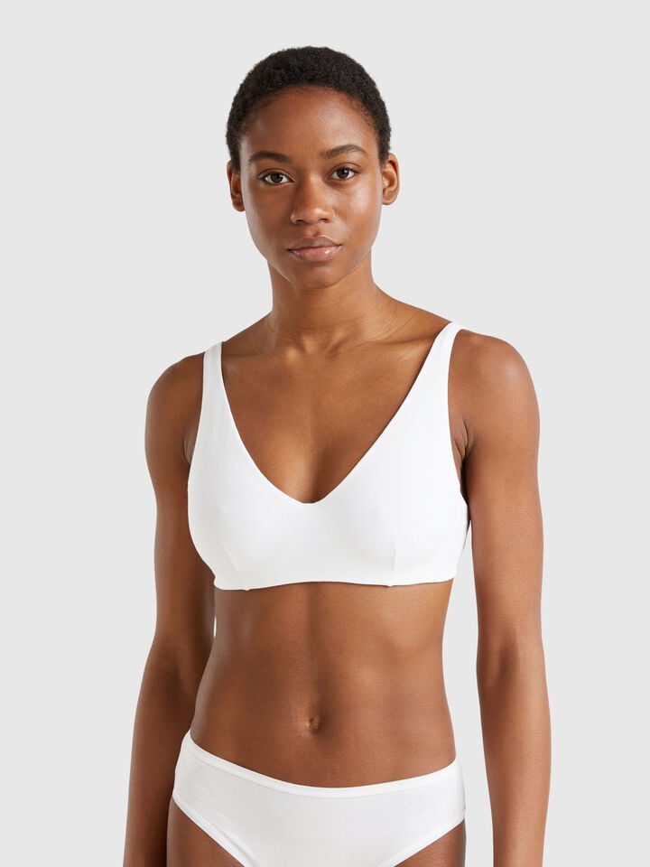 benetton Top with underwire White