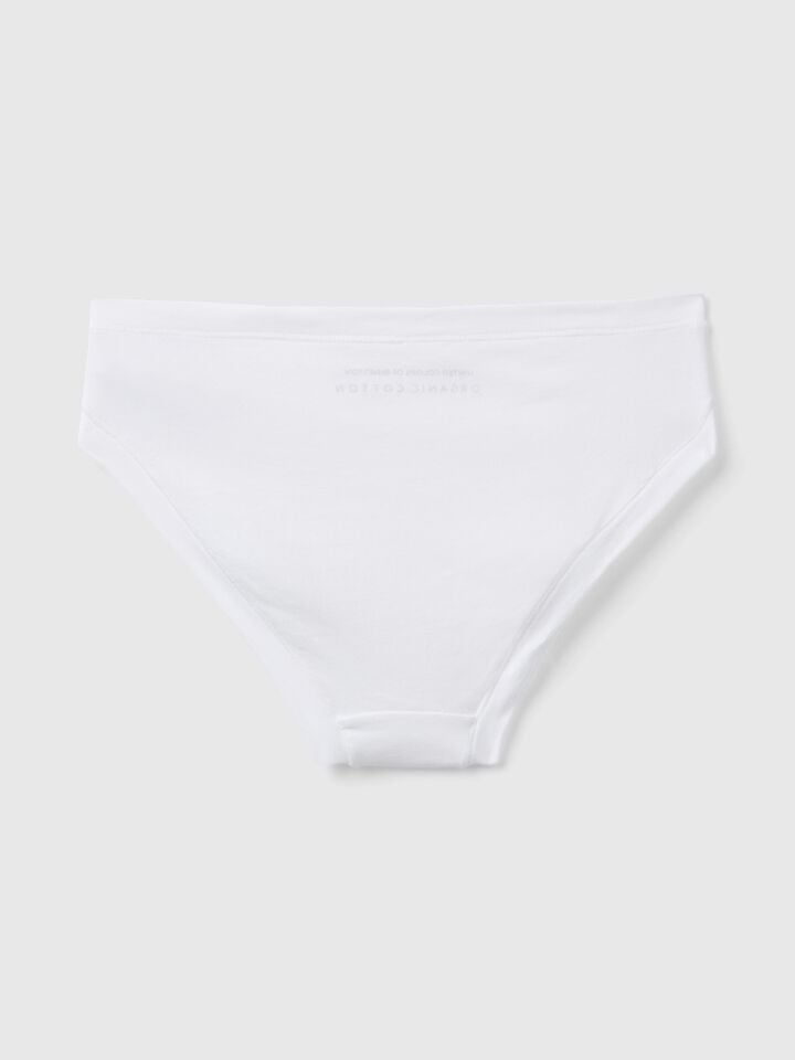 Benetton Underwear In Super Stretch Cotton. White
