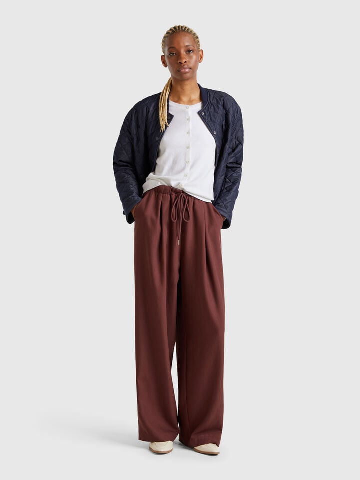 Benetton White 100% Cotton Cardigan White