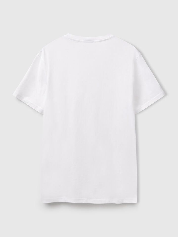 Benetton White T-shirt White