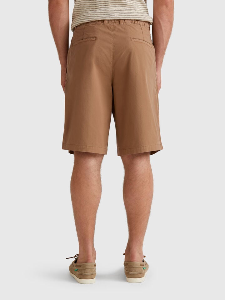 Benetton Wide Bermudas Brown