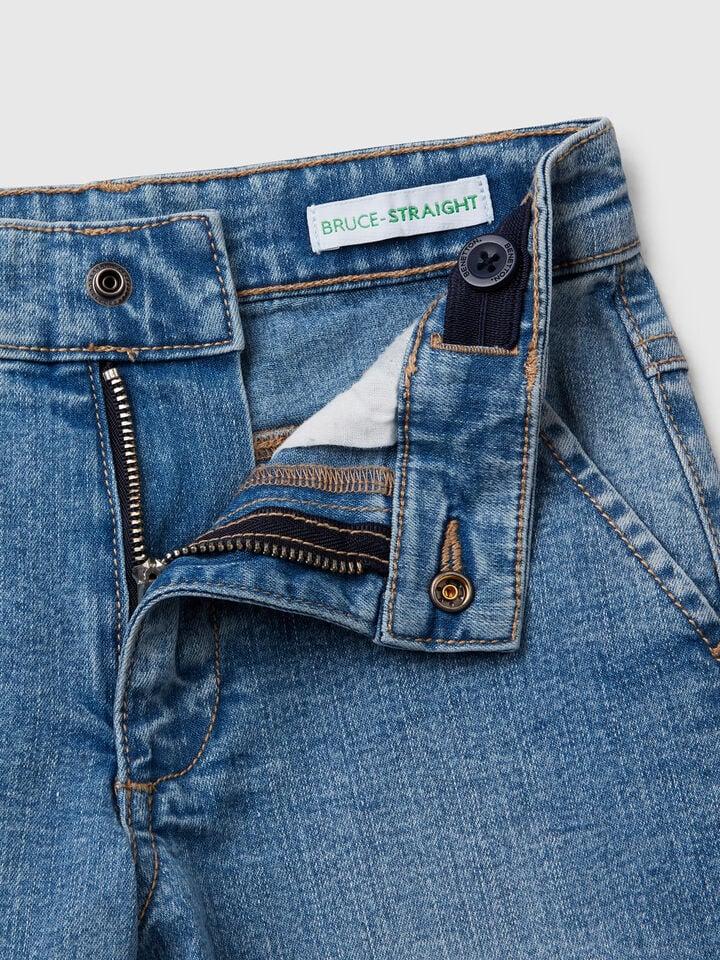 Benetton Worker Style Jeans Blue