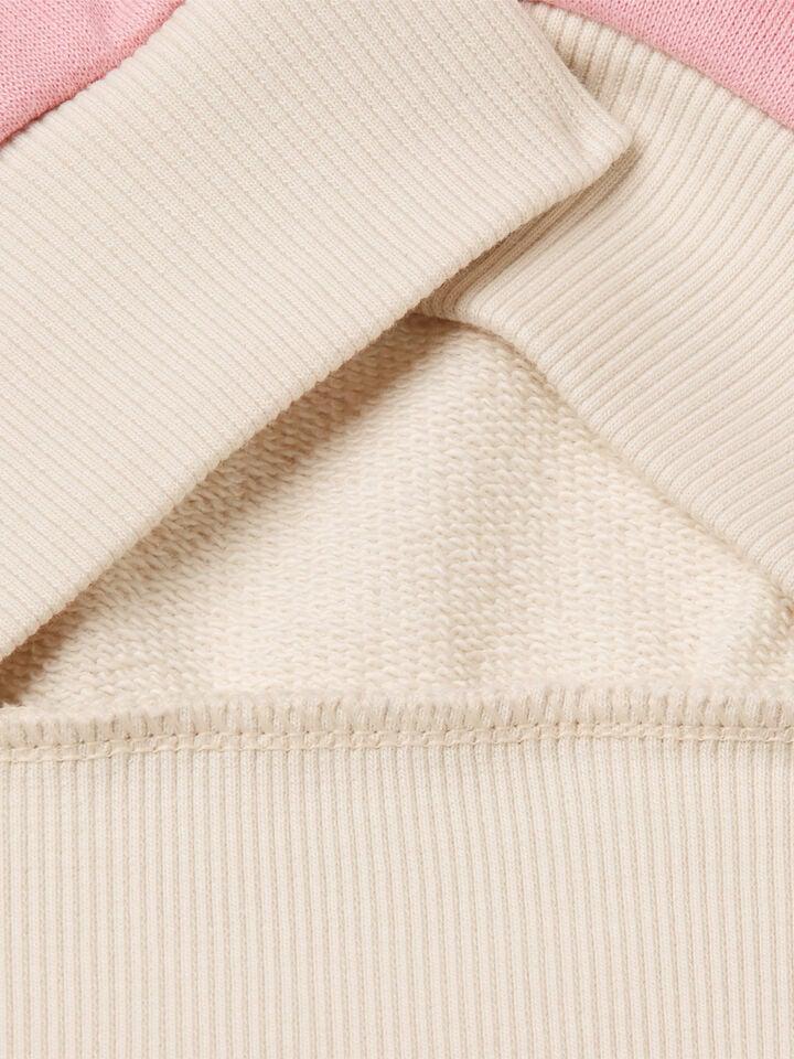 Benetton High Neck Sweatshirt With Zipper Multi-color