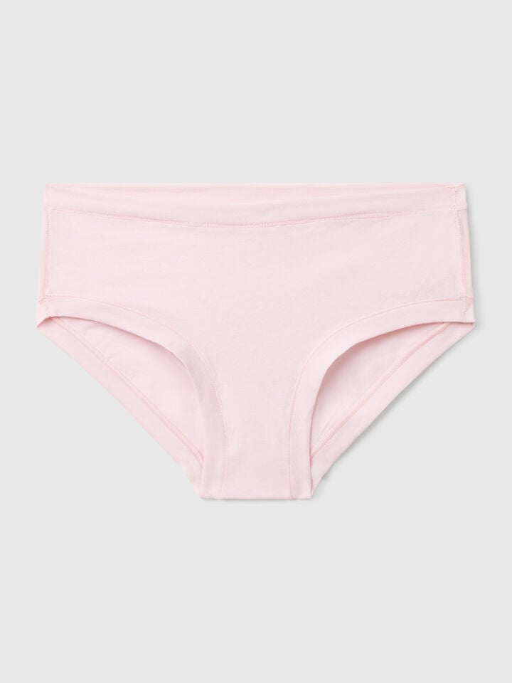 Benetton High-rise Underwear In Super Stretch Cotton Lilac