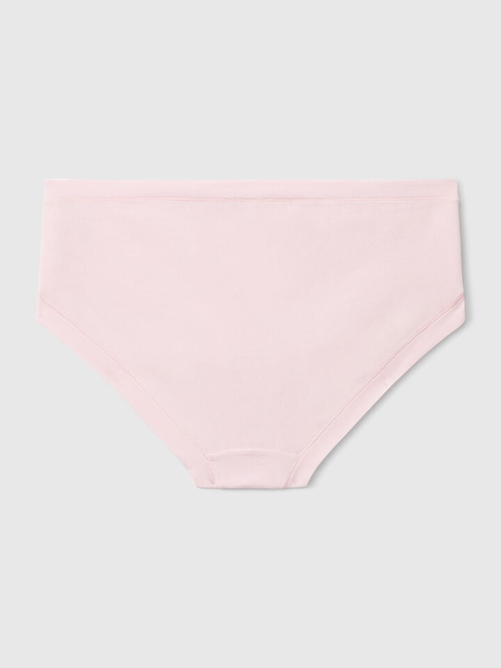 Benetton High-rise Underwear In Super Stretch Cotton Lilac