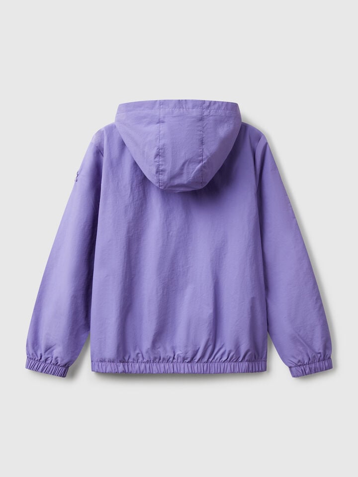 Benetton Lightweight "Rain Defender" Jacket Periwinkle