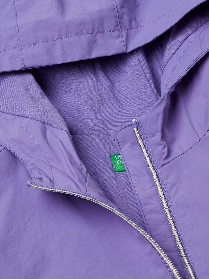 Benetton Lightweight "Rain Defender" Jacket Periwinkle