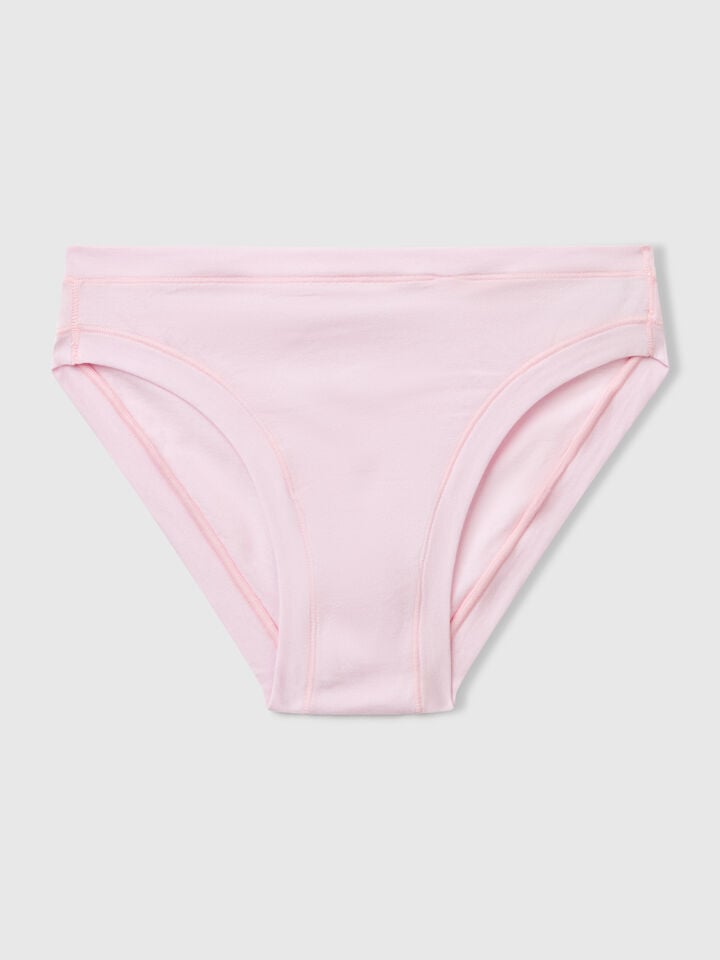 Benetton Low-rise Underwear In Super Stretch Cotton Lilac