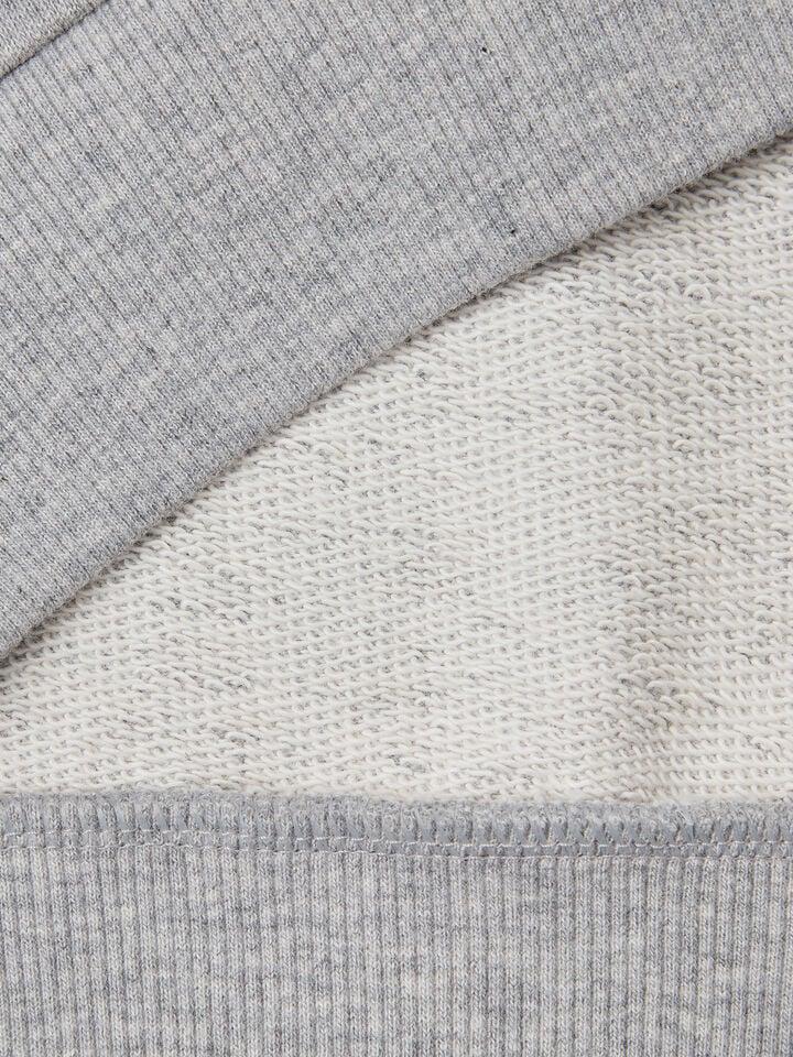 Benetton Pure Cotton Sweatshirt With Print Light Gray
